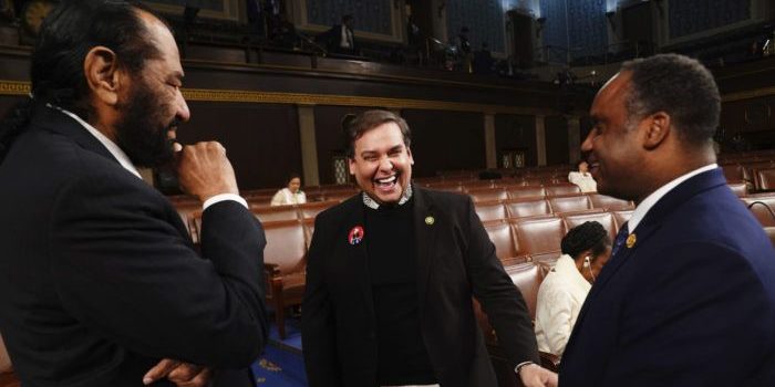 Santos Crashes State of the Union, Announces New House Run