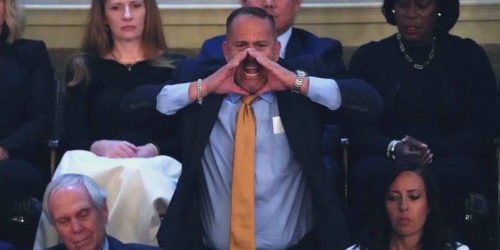 Gold-Star Dad’s SOTU Arrest Sparks Outrage as Hamas Protesters Go Free