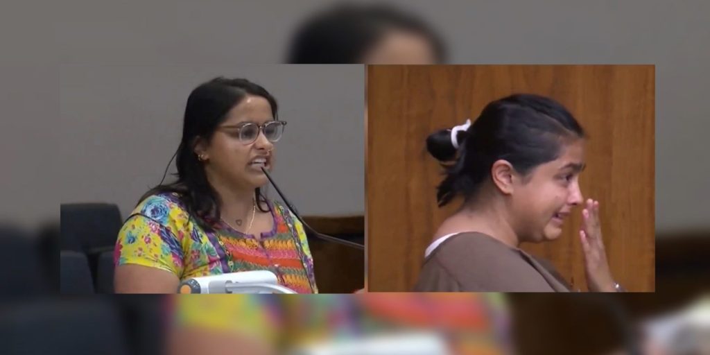 Anti-Israeli Protestor Who Threatened to ‘Murder’ Officials Sobs after Felony Charges