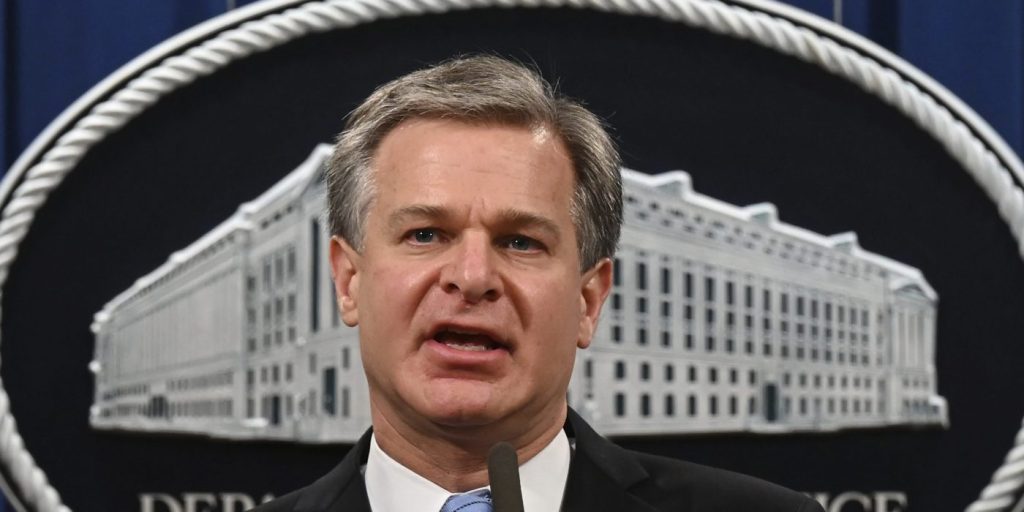 FBI Director Chris Wray Doubts Whether Trump Was Actually Shot