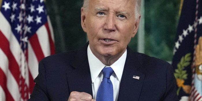 Bruise on Biden’s Jaw Has Some Wondering If Race Exit Was Beaten Out of Him