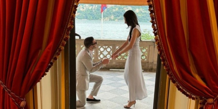 A Sucker for Love? Soros Goes on His Knees for Engagement w/ Ex-Weiner Lover