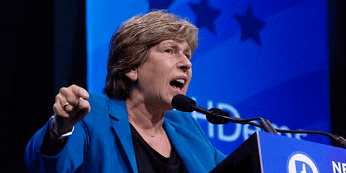 Teachers Union Boss Endorses Kamala in Unhinged Rant About Fascism