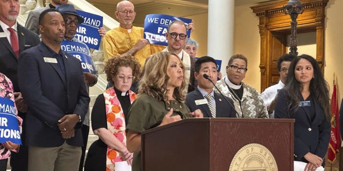 Dems Sue to Block Ga. Election Board’s New Election-Integrity Rules