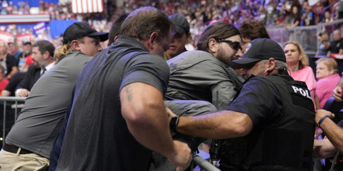 Police: Deranged Trump Protester Who Stormed Press Area at Pa. Rally Will Face Charges