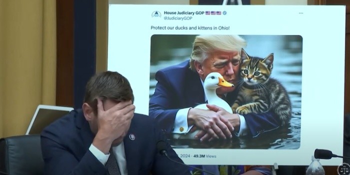 Dems Dig In to Defend Against Haitian Accusations, Melt Down Over Cute Memes