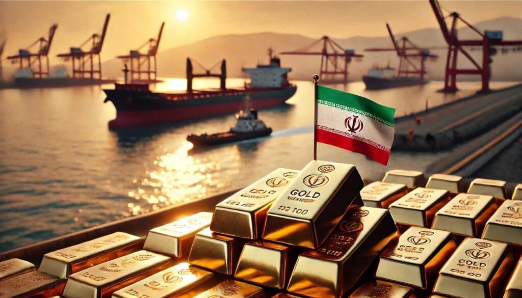Iran’s Gold Imports Surge Sixfold as Part of Sanctions Workaround
