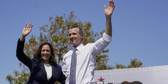 Gavin Newsom Jabs Kamala Harris: ‘She’s Not the Underdog’